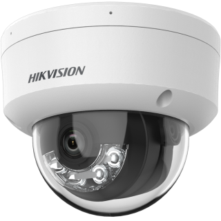 IP kamera Hikvision DS-2CD1163G2-LIU 6MP f2.8mm Smart Hybrid Light IP67 IK08 Dome Balta