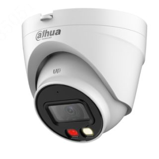 IP kamera Dahua IPC-HDW1439V-A-IL 4MP f2.8mm Entry Smart Dual Light 30m IP67 Eyeball Balta