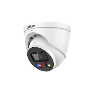 IP kamera Dahua IPC-HDW3549H-AS-PV-S5 5MP f2.8mm Smart Dual Illumination 30m Active Deterrence IP67 Eyeball WizSense Balta