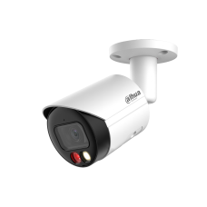IP kamera Dahua IPC-HFW2249S-S-IL 2MP f2.8mm IR 30m Warm light 20m IP67 Bullet WizSense Белая
