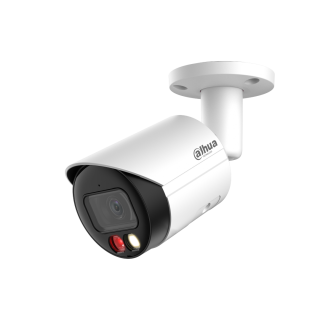 IP kamera Dahua IPC-HFW2249S-S-IL 2MP f2.8mm IR 30m Warm light 20m IP67 Bullet WizSense Balta